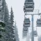 Whistler Blackcomb saw isolated flurries Oct. 4, 2024.