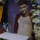 A picture of former One Direction singer Liam Payne adorns a memorial outside the hotel where he was found dead after falling from a balcony in Buenos Aires, Argentina