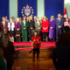 Stage full of 2024 MLAs in BC