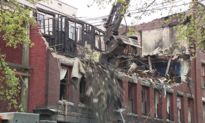 Winters Hotel Gastown Fire Vancouver Demolition