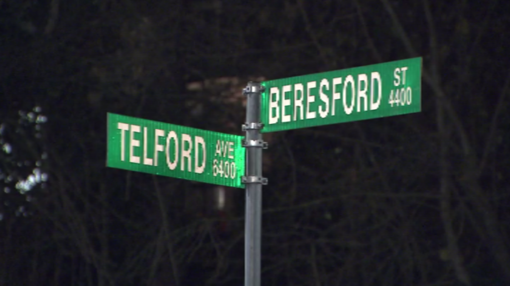 Telford Avenue and Beresford Street in Burnaby on Thursday November 21, 2024.