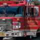 A Burnaby Fire Department fire truck.