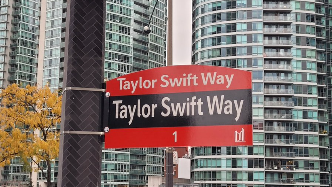 Taylor Swift Way Toronto