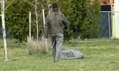 In order to maintain safety of the community's children the Comox Valley RCMP released this photo of a man who approached young students on school property.