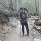 Sam Benastick poses for a photo while hiking