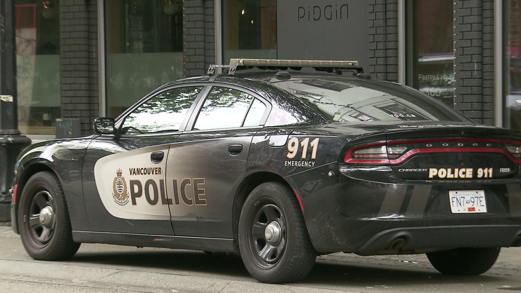 A VPD police cruiser