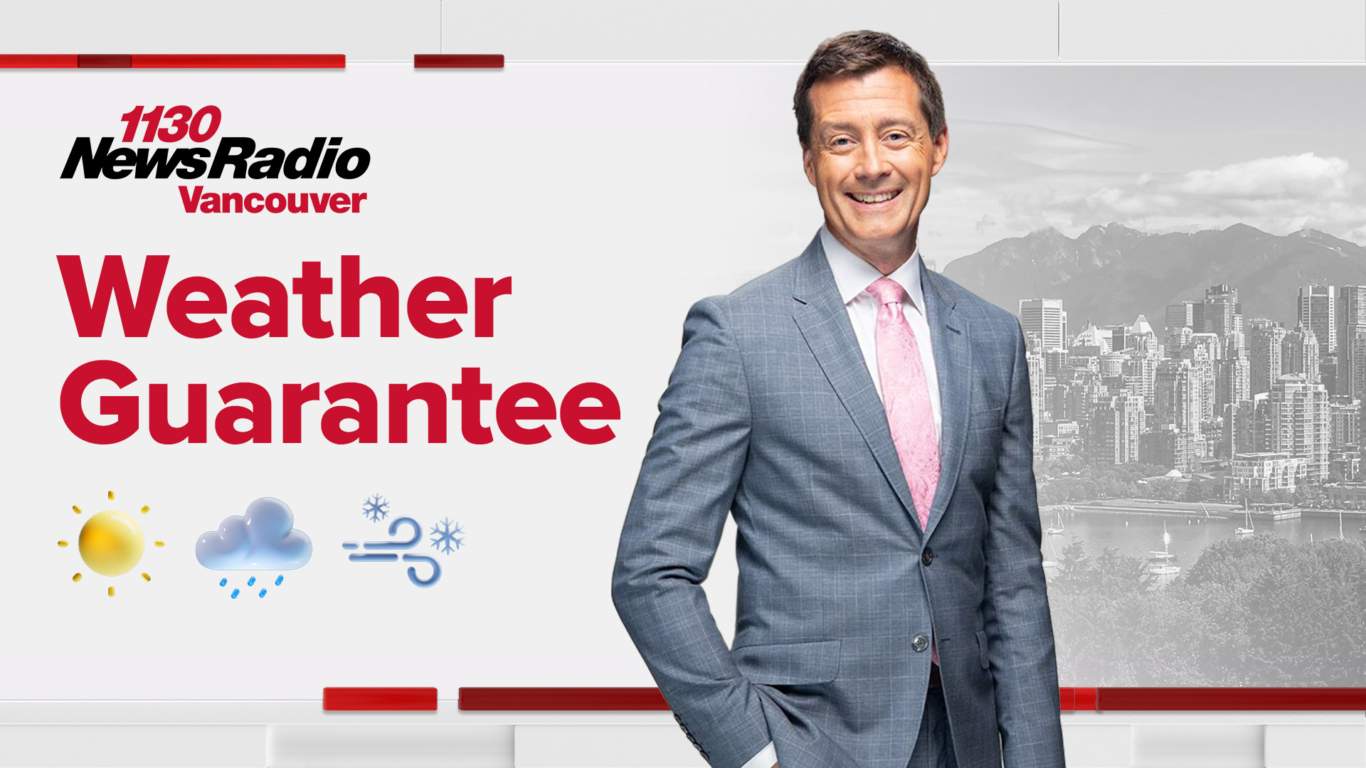 1130 NewsRadio Vancouver weather guarantee