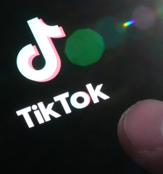 The TikTok startup page is displayed on an iPhone in Ottawa