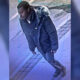 Surveillance photo of a man wanted in connection with a sexual assault investigation in the Bay Street and Adelaide Street area