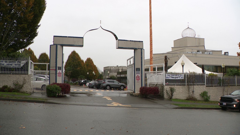 The Khalsa Diwan Society Gurdwara on Ross Street in Vancouver on Friday November 1, 2024.