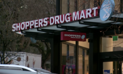 Exterior of a Shoppers Drug Mart location