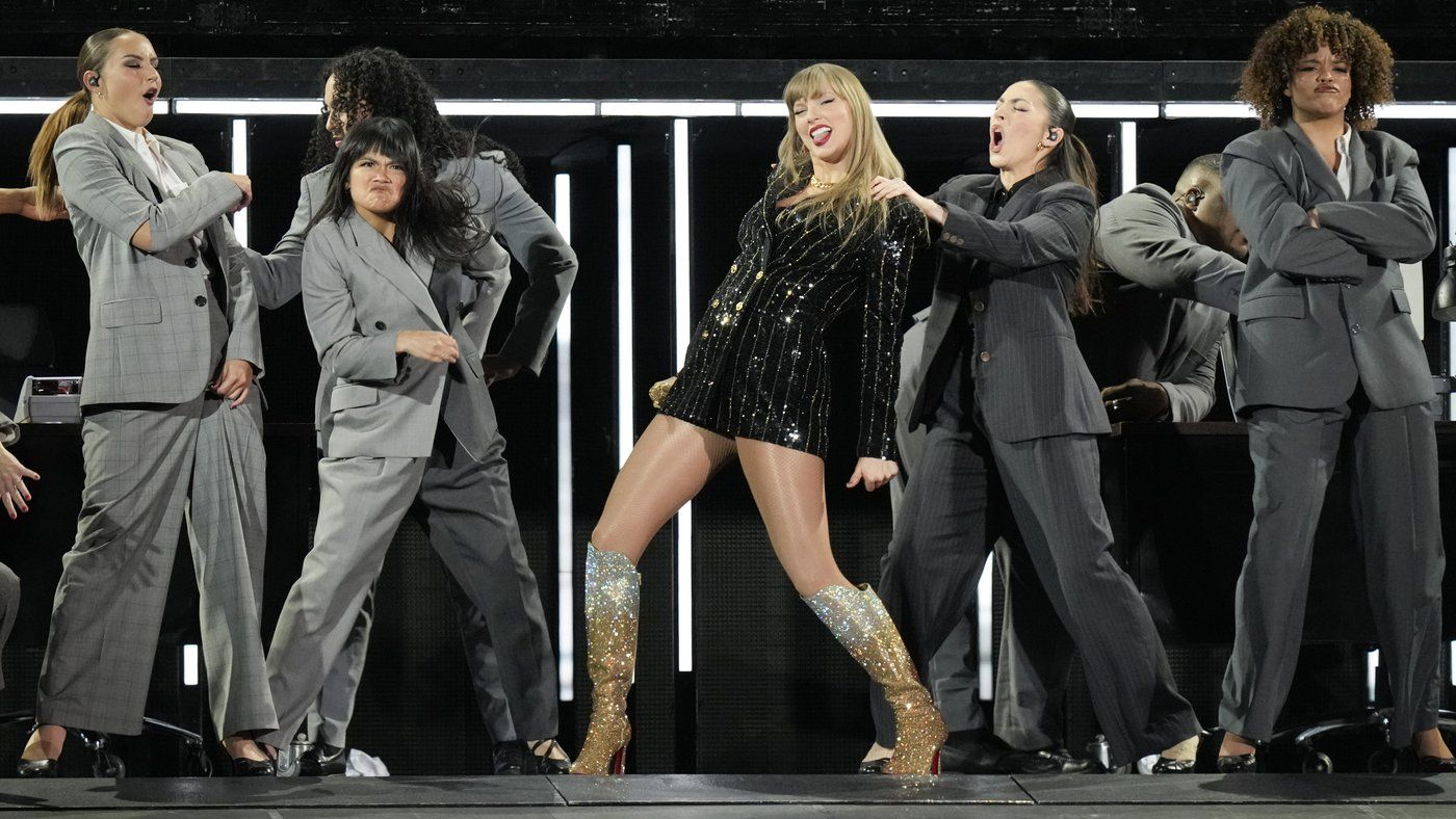 Taylor Swift performs during the opening show of the Toronto dates of The Eras Tour