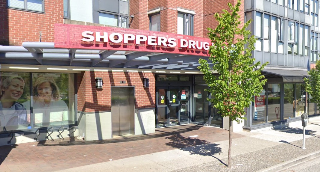 Shoppers Drug Mart on Cambie Street near 16th in Vancouver.