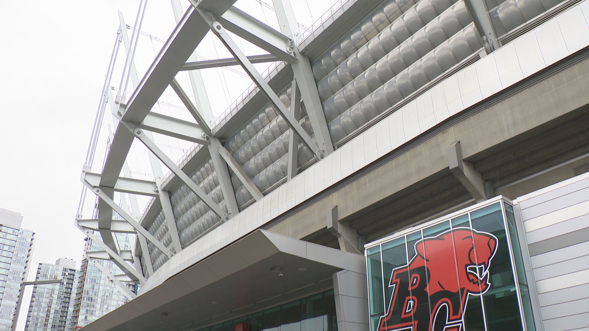 Exterior of BC Place