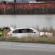 The Delta Police Department (DPD) says a woman allegedly intentionally drove into the Fraser River with two young children in the car Friday morning.