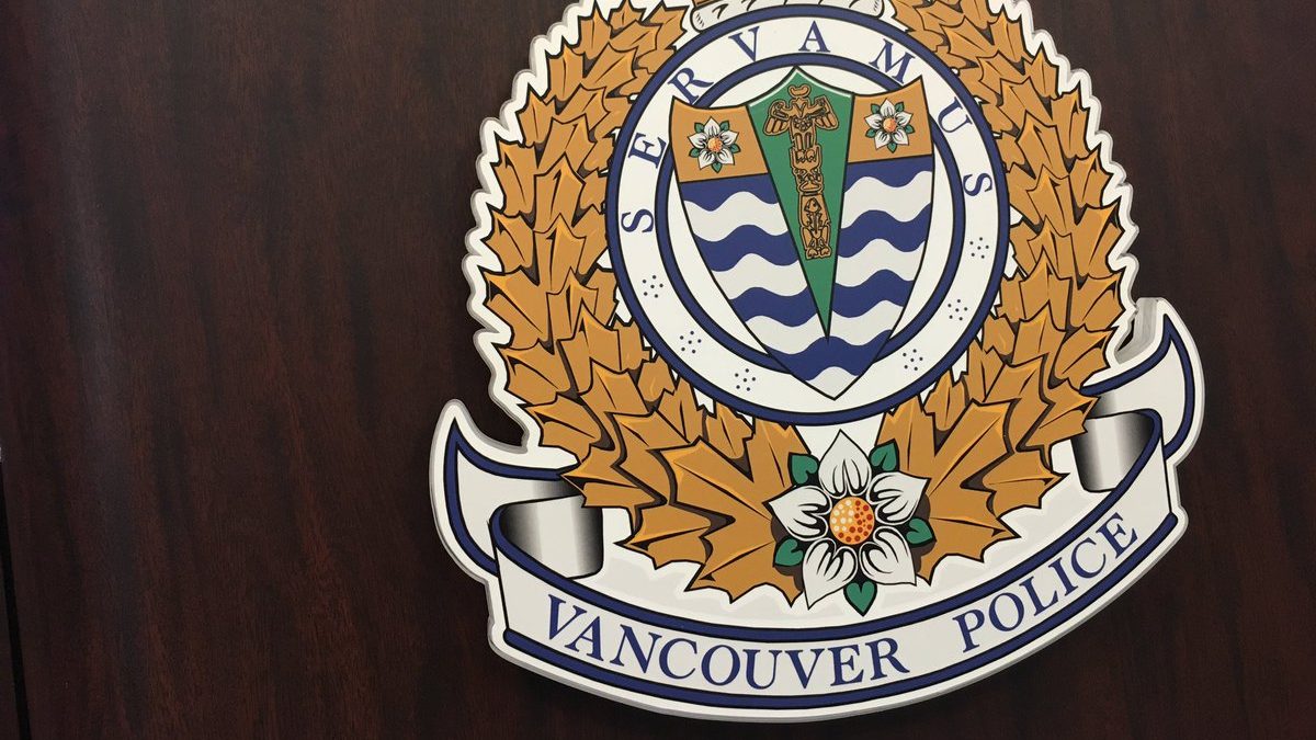 A file photo of the Vancouver Police logo. (Lasia Kretzel, CityNews Photo)