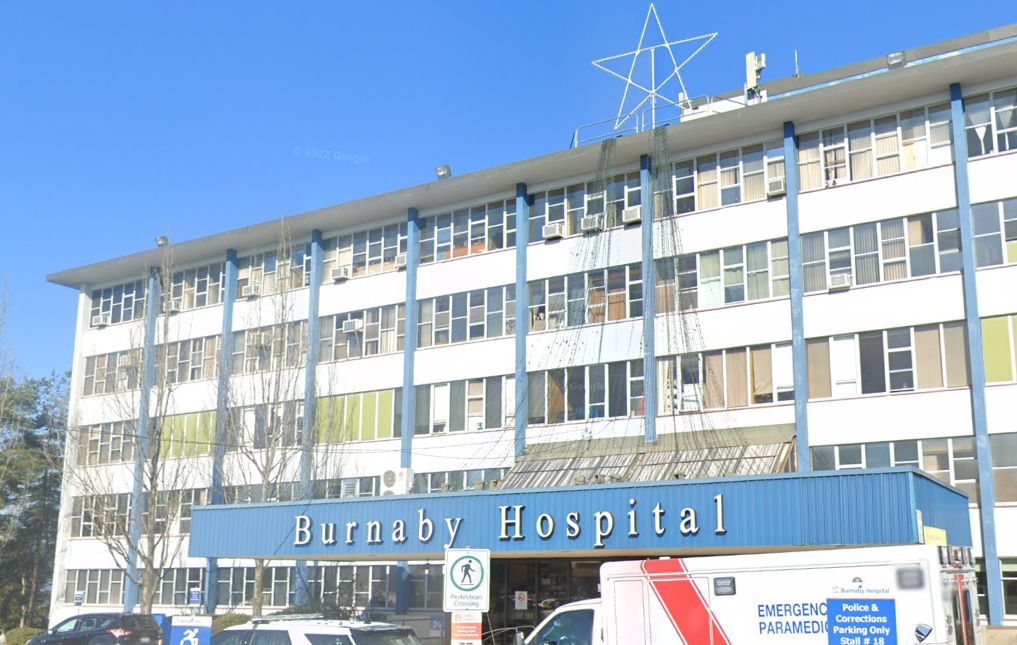 Exterior of the Burnaby Hospital