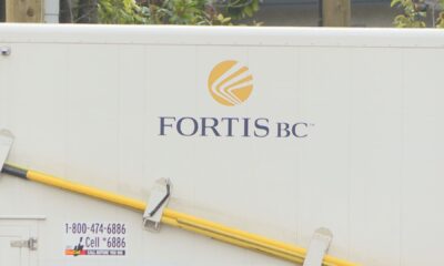 A FortisBC truck