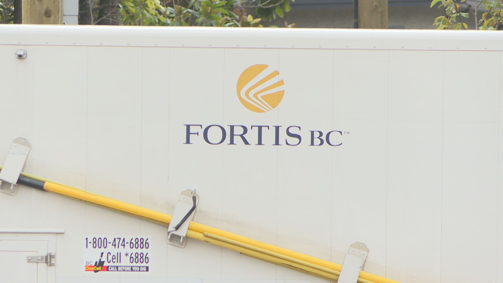 A FortisBC truck