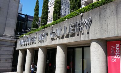 Entryway to the Vancouver Art Gallery