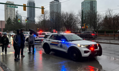 A pedestrian has been taken to hospital with life-altering injuries after being hit by a bus near Metrotown on Jan. 2, 2025, according to police.