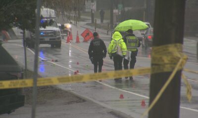 Police investigate a fatal hit-and-run in Surrey