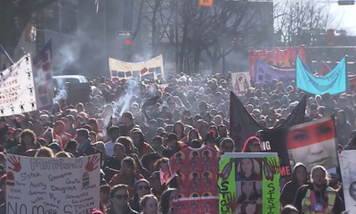 Hundreds of supporters joined in on the 34th Women