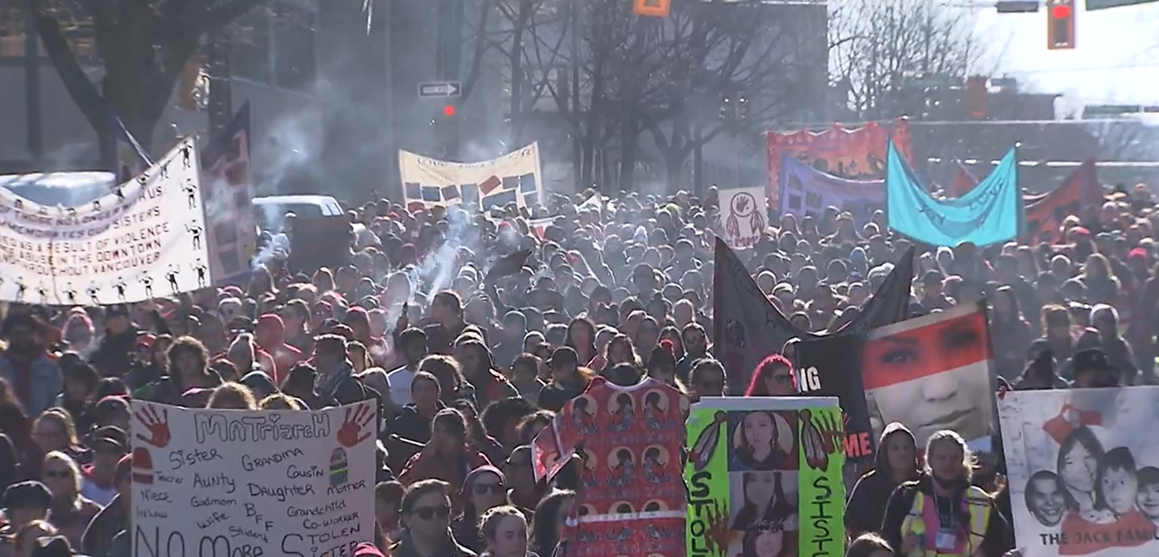 Hundreds of supporters joined in on the 34th Women