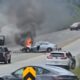 The intersection of 176th Street (Highway 15) and 32nd Avenue in Surrey was closed after a collision between two vehicles Sunday morning.