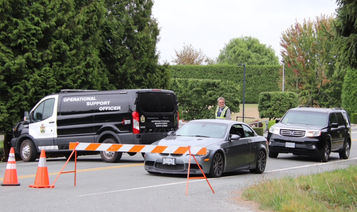 A man has been taken to hospital with life-threatening injuries after a shooting in an Abbotsford parking lot Saturday night, the AbbyPD says.