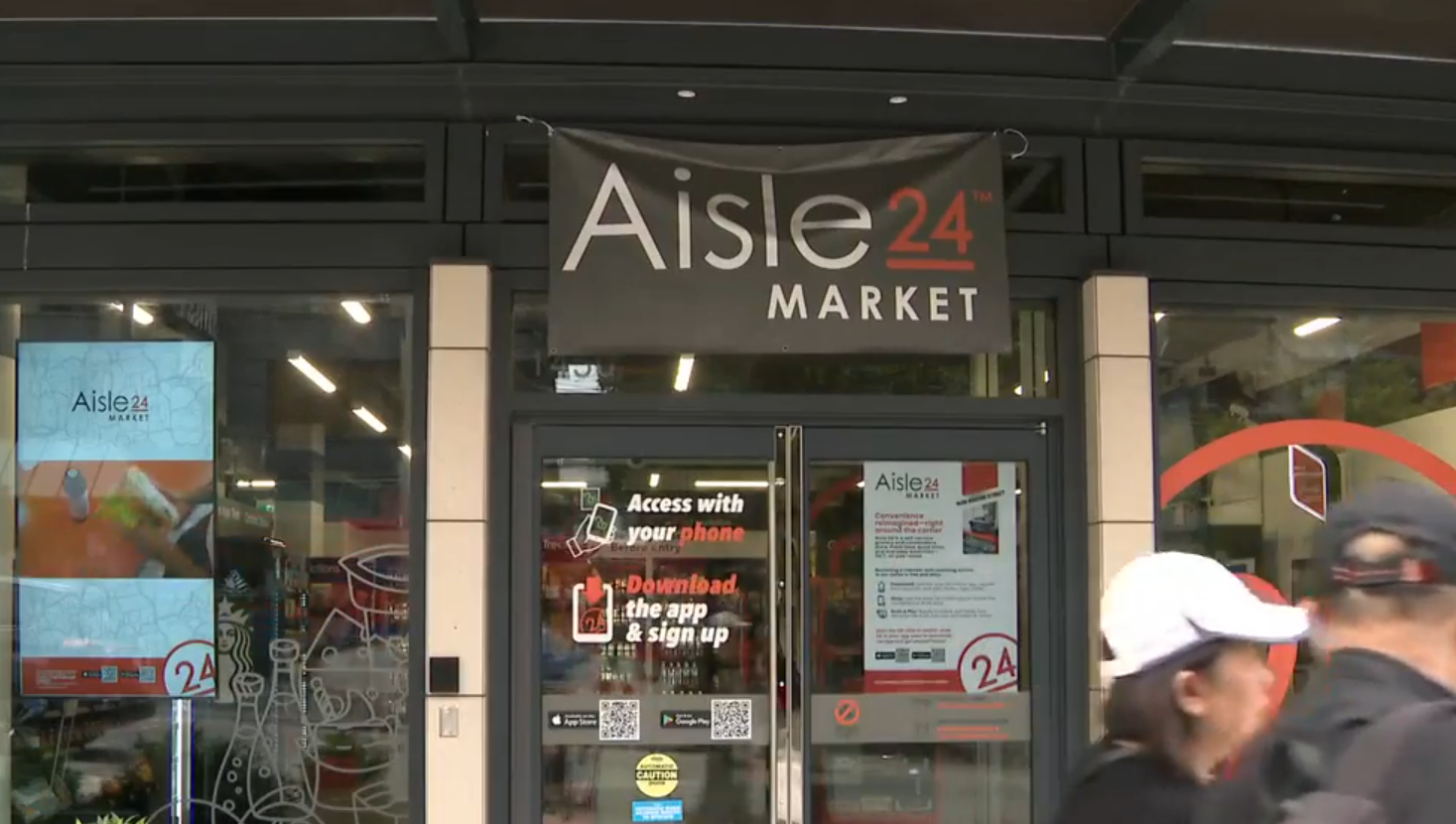Aisle 24 location on Robson Street in Vancouver.