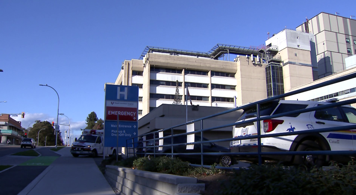 Royal Columbian Hospital in New Westminster.