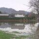 Flooding is seen in Abbotsford on Dec. 11, 2025.