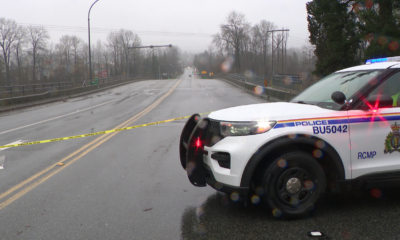 A section of Sprott Street in Burnaby was closed in both directions Friday after a fatal crash.
