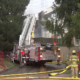 Crews respond to a structure fire in Coquitlam