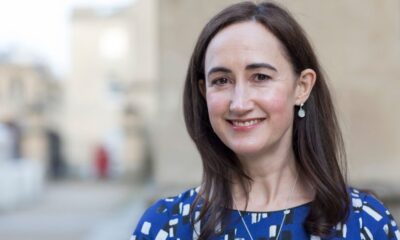 FILE -Author Sophie Kinsella poses on Wimbledon Village high street, London, Sept. 9, 2004